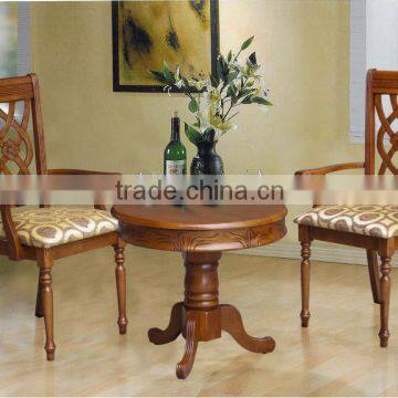 wooden dining set, dining set, classic dining set