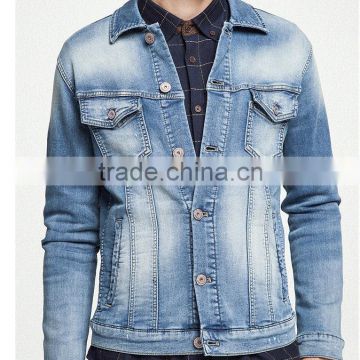 2016 Spring fashion windproof waterproof mens jeans Motor jackret