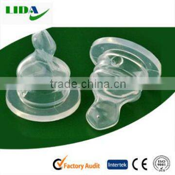 Customized With High Quality Rubber Transparent Silicone Baby Nipple BOB305 photo-6
