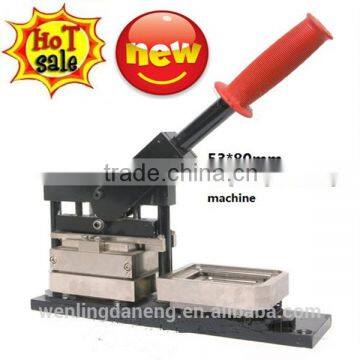 53*80mm rectangle Fridge Magnet Making Machine