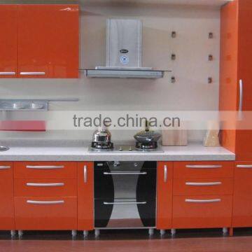 Economical And Practical Project PVC Kitchen Cabinet/UV board kitchen cabinet/complete chipboard kitchen cabinets