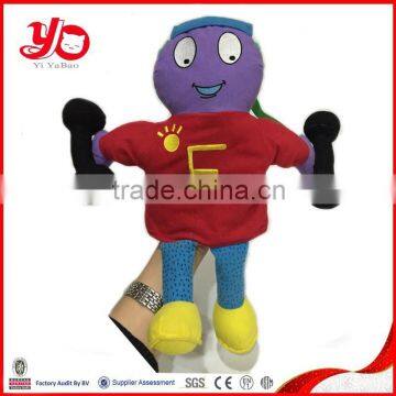 Wholesale hand puppet cute doll plush hand puppet