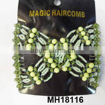 make your own beads stretch magic hair comb