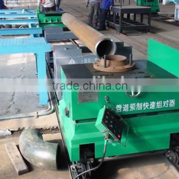 Pipe prefabrication fitting up center