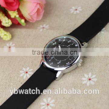 New Geneva Unisex Quartz 5 Colorful Men Women Wristwatches Sports Watches Silicone photo-2