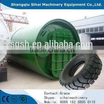 Tyre Pyrolysis Process Plant Waste Tyre Waste Rubber Pyrolysis Plant