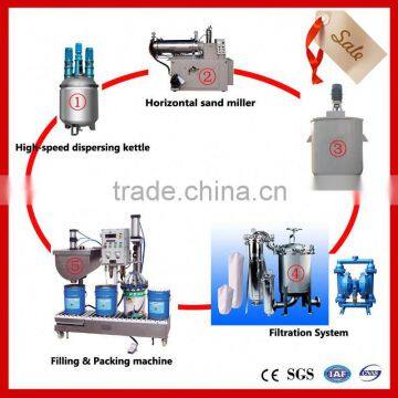 Granite Spray Paint for Exterior Making Machine