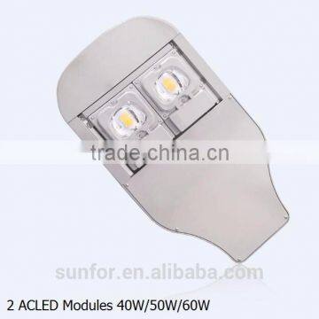 60W solar led street light price sunfor LED STREET LIGHT IP65 5 Years Warranty