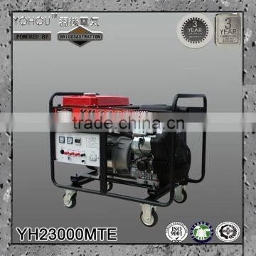 Air cooled Mobile Gasoline Portable Generator 20kw