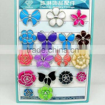 Plastic Flower Chenlin Sample Card for jewelry making, fashion accessories, craft decorations, other decorative
