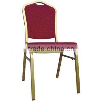 High Quality Golden Metal Hotel Banquet Chairs