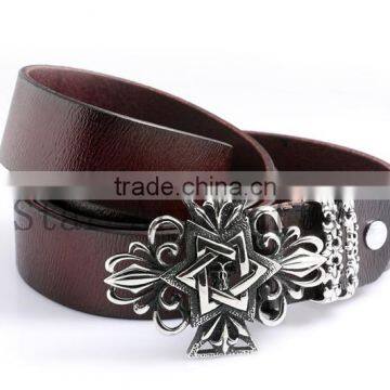 Offer Leather Belts Products, Genuine men Belts without holes, Wholesale Leather Belt Strap,316 Stainless Steel Clasp,Unique