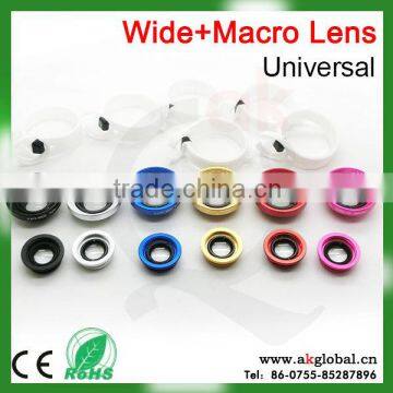 macro+wide angle lens 0.67x camera lens universal