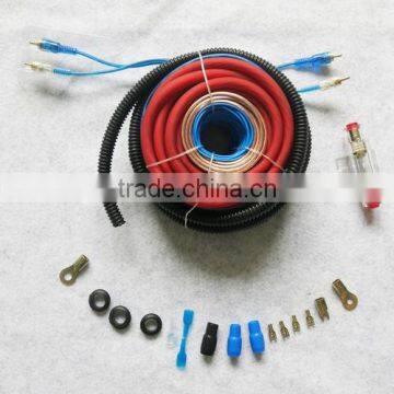 Good Quality RCA Cable for Car Audio With 4gauge Speaker Cable 4 Core photo-4