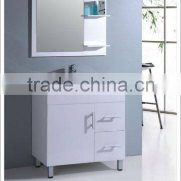 Modern white plywood bathroom cabinet MJ-2024