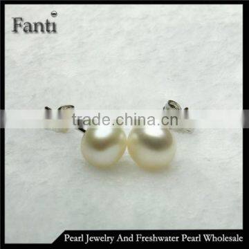 925 silver pearl stud earrings for girls