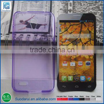 Cell phone cases For Alcatel One touch conquest OT-7046 soft jelly clear cases