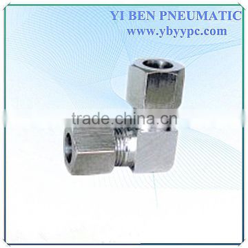 pneumatic fitting Copper type pipe union male ferrule elbow fitting