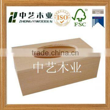 2016 OEM hot selling New design Cheap Printed wooden tissue box