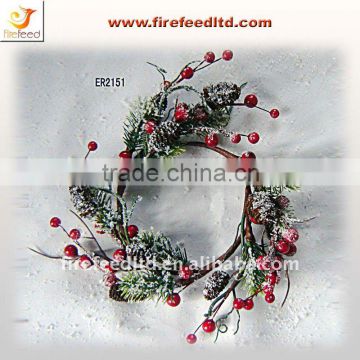 X'mas snow Wreath