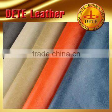 fabric leather PU leatherette fabric for women's shoes