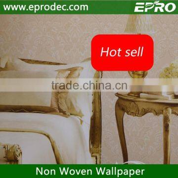 Latest economic interior decor wallpaper from china