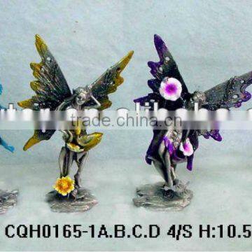 pewter butterfly gardon decoration series, pewter fairy,CQH0165