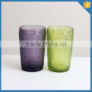 Custom machine pressed glassware sets/wine glass/glass cup Wholesale