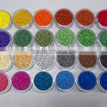 Colored Free Sample EPDM/SBR, Epdm Granule Rubber Price, Granules Plastic Runway FL-M-11064 photo-3