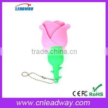 New Products 2016 Rose Shape Novelty Usb,best Gift for Valentine's Day photo-2