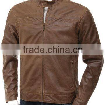 Gents Sport Men Leather Jacket