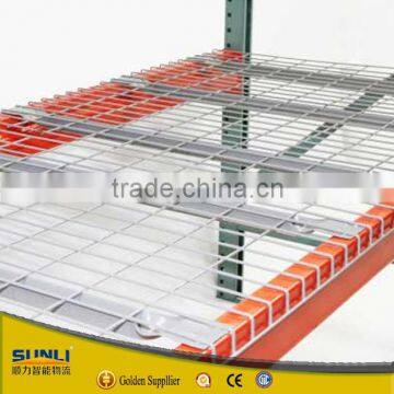 Galvanized wire mesh decking for pallet racking