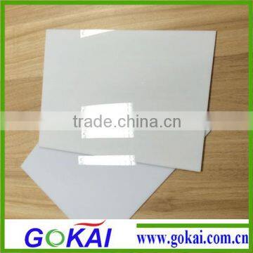 2015 high quality soundproof PVC sheet white