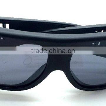 Fashion Polarized Cycling Sport Sunglasses With PC Matte Black Full-Rim Frame and TAC Polarized Gray Lenses/Lotosports/LZ0604 photo-3