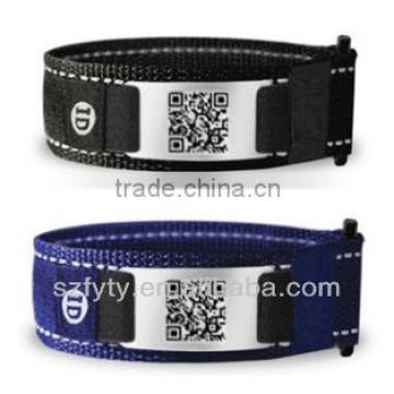 hospital id leather wristbands