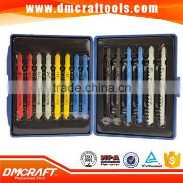 14pc Jigsaw Blade Set T Shank Fitting Jig Saw Metal Plastic Wood Blades                        
                                                Quality Choice