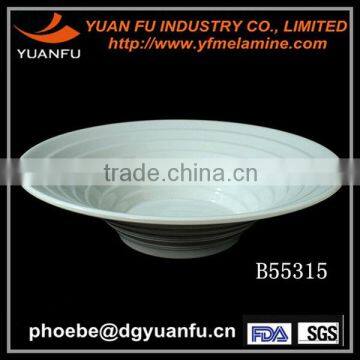 V shape vegetable serving bowl