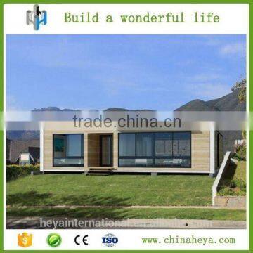 HEYA INT'L prefab beach villa plan and construction prebuilt with CE certificate