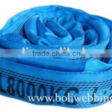 8T Lifting round sling / polyester webbing Round Sling / webbing sling / textile round slings