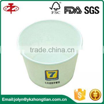 Cheap Price Disposable Single Wall PE Coated Paper Soup Cup