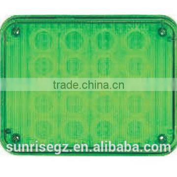 LED Ambulance Emergency Strobe Light /LED Security Emergency Flash Strobe light /Dash light /Grille light (SR-AE-065C-16W-GREEN)