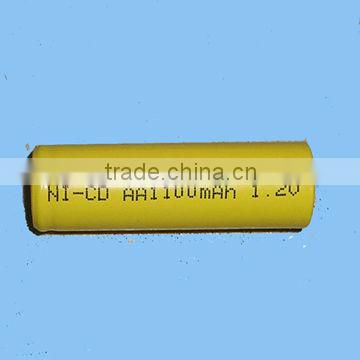 Wholesale ni-cd AA rechargeable battery 1100mah for Emergency light