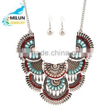 Statement Multi Strand Fashion Bohemia Jewelry set wholesale