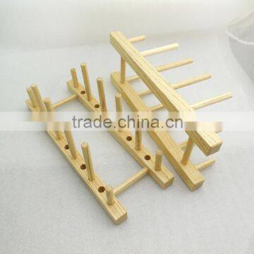 kitchen item wooden dish rack