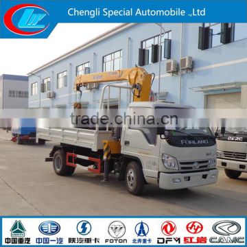 Euro III Best seller 12.5m Forland Truck with Crane for sale