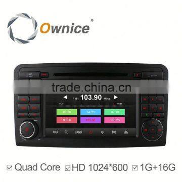 Ownice C300 Android system car GPS navi for Mercedes-benz ML300 ML350 with GPS Ipod DVR digital TV 3G Wifi tmps