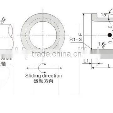 Oilless Bearing Flange Bush photo-2