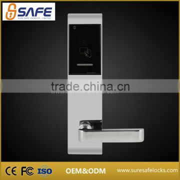 SS-218S The most popular Zinc Alloy chrome keyless hotel door lock