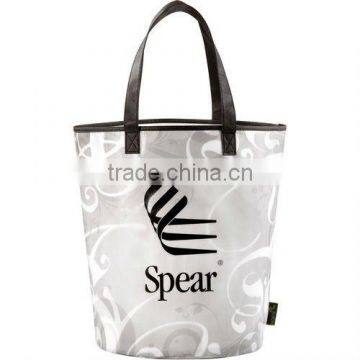 Laminated Basket Swirl Tote Bag 21038