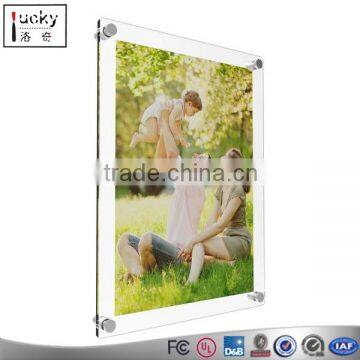 Wall mounted Acrylic photo frames, Desktop Acrylic Picture Frame